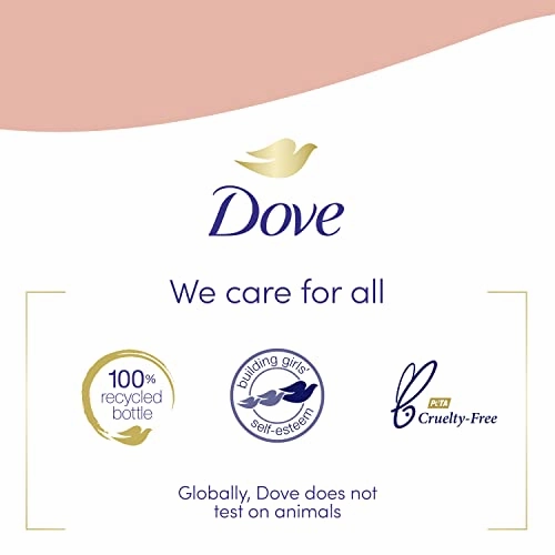 Dove Soothing Care Body Wash for Sensitive Skin with Calendula-Infused Oils Hydrates and Replenishes Skin Sulfate Free 22 oz 4 Count