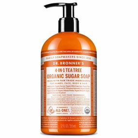 Dr Bronner's - Organic Sugar Soap TEA TREE