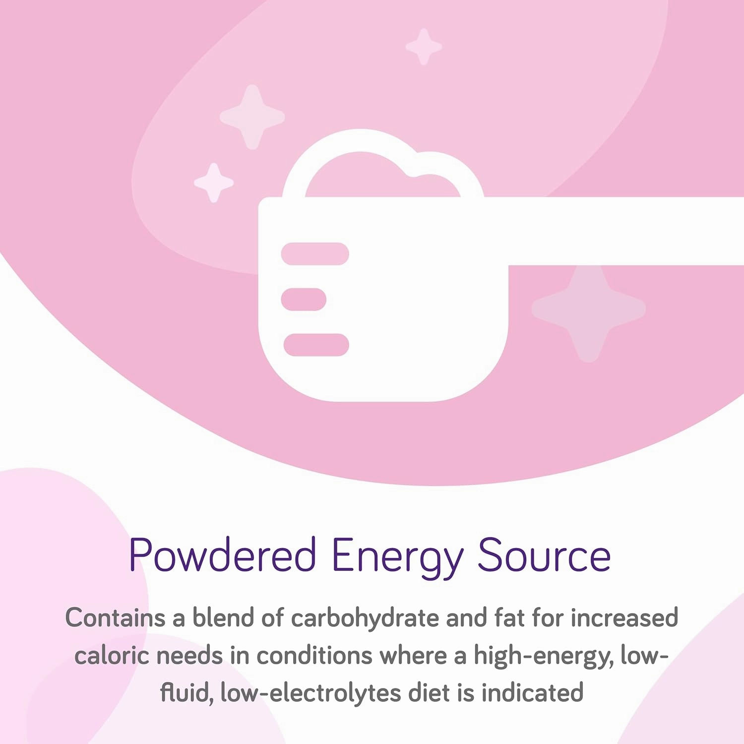 Duocal Nutricia High Calorie Super Soluble Powder - High-Calorie Support Supplement Powder - Energy Supplement with Dual Source of Carbohydrate & Fat - Dairy-Free - Unflavored, 14.1 oz (Case of 1)