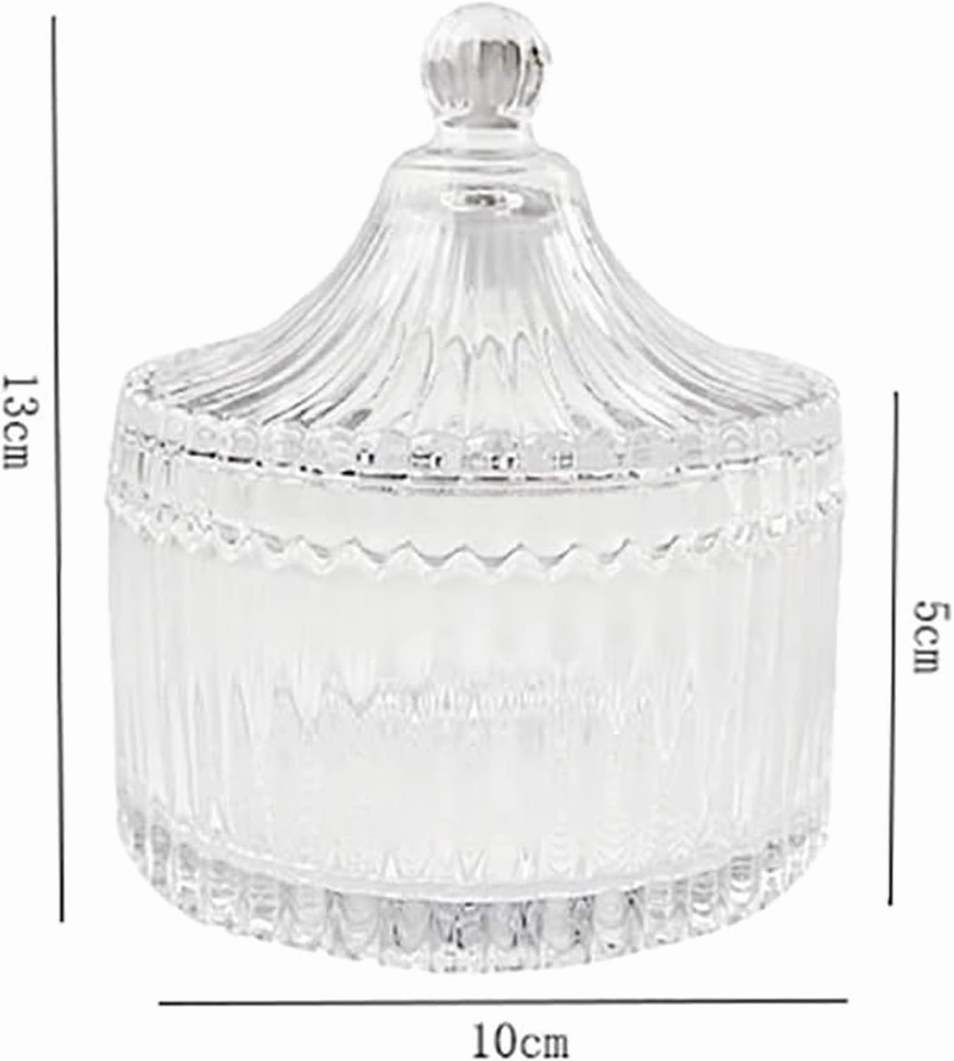 Dusting Powder Container with Puff for Women, Dusting Powder Puff and Container, Dusting Powder Jar with Puff for Women, Body Dusting Powder Dish and Puff, Large Empty Dusting Powder Container (E)