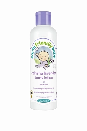 Earth Friendly Baby Calming Organic Body Lotion Lavender