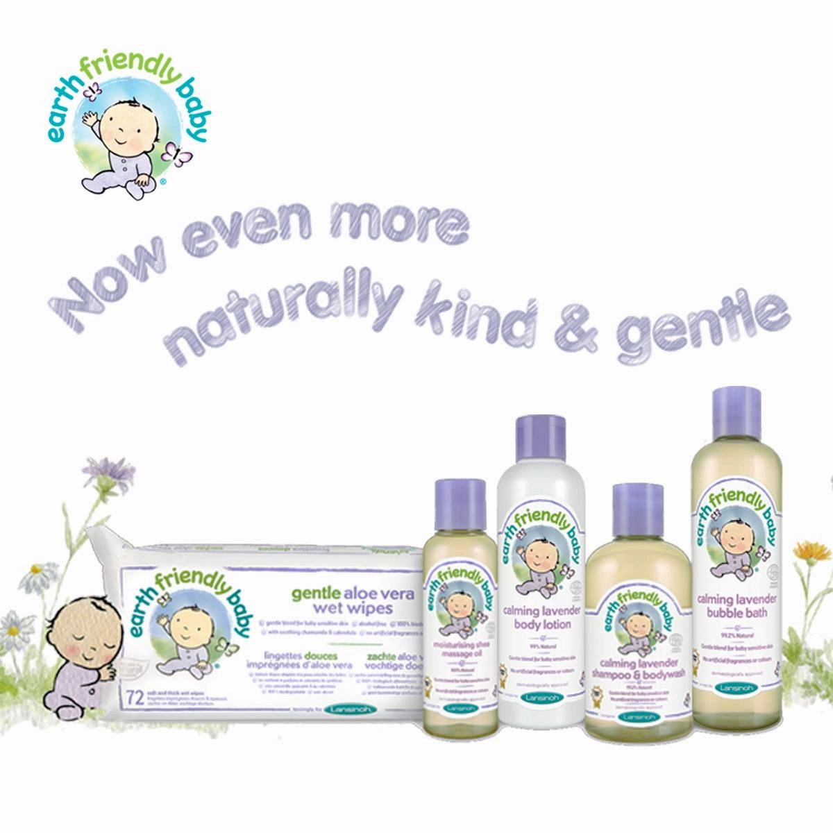 Earth Friendly Products Calming Lavender Shampoo & Bodywash (Baby) 250ml