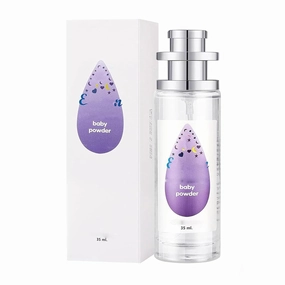 Ebyveen Baby Powder Perfume, Elyven Baby Powder Perfume, Elyven Fresh Scent Perfumes Fragrance Body, Floral & Creamy Aroma For Women & Men 35 Ml (C)