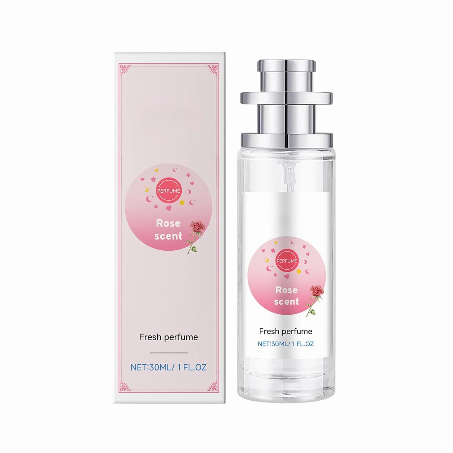 Ebyveen Baby Powder Perfume, Elyven Baby Powder Perfume Spray, Elyven Fresh Scent Perfumes Fragrance Body, An Eau De Parfum, Floral & Creamy Aroma For Women & Men (1 Pcs)