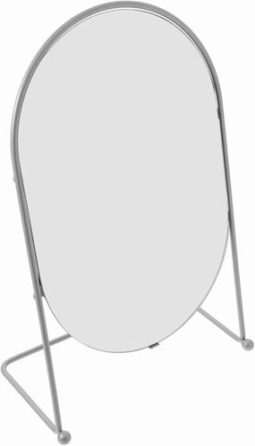 Elegant 13 Inch Arch Makeup Mirror Desk Vanity Mirror Stand for Living Room Bedroom Decor