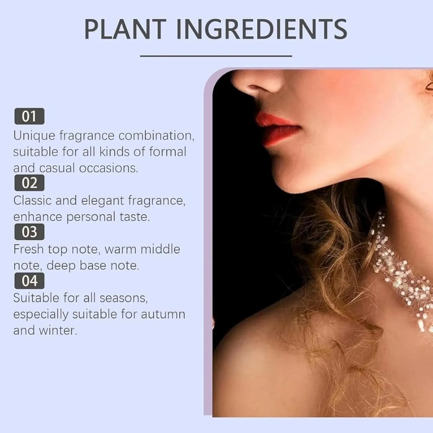 Elyven Powder Perfume, Elyven Fresh Scent Perfumes Fragrance Body, Soft Perfume Spray, Long-Lasting Moisture & Fragrance, Floral & Creamy Aroma for Women & Men (One Size, Pink Purple Blue White)
