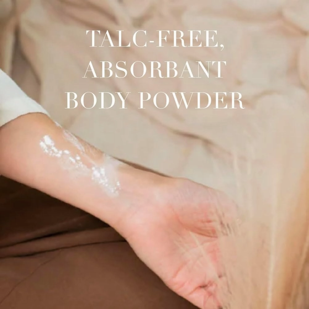 English Lavender Scented Talc-Free Body Powder, Perfumed Body Powder, Camille Beckman, 3 Ounce