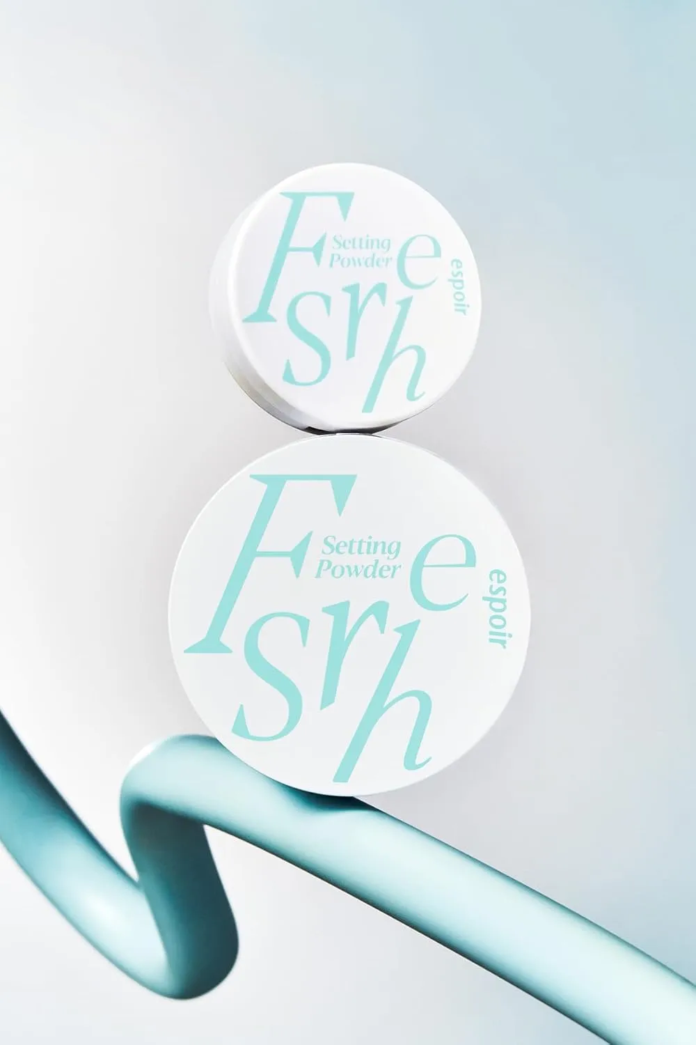 Espoir Fresh Setting Powder | Makeup Finish Powder for Long-lasting makeup | 0.31 oz | Fine Powder for Lightweight Layering on the skin | Smooth and Refreshing Finish | Korean makeup