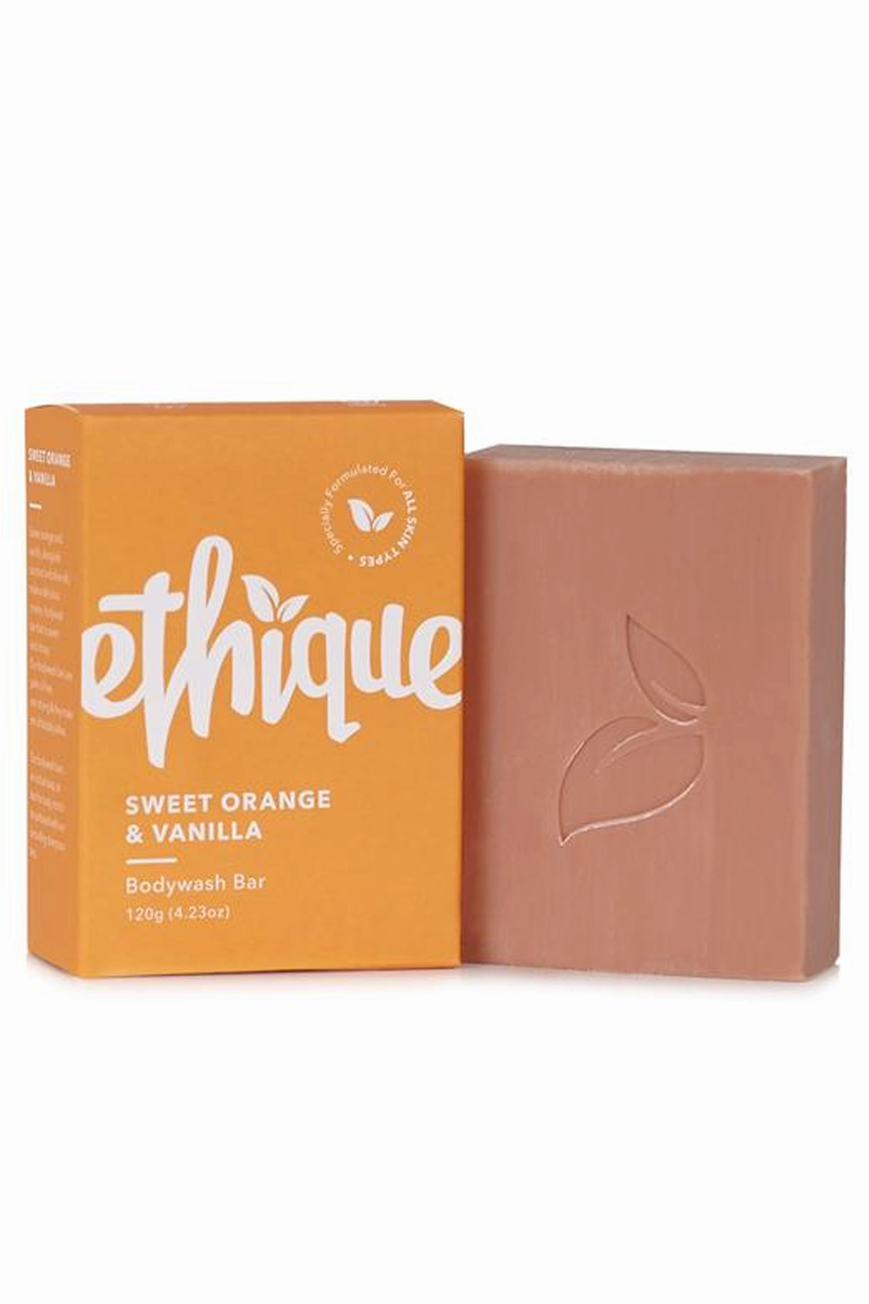 ETHIQUE Bodywash Bar Sweet Orange and Vanilla 120g