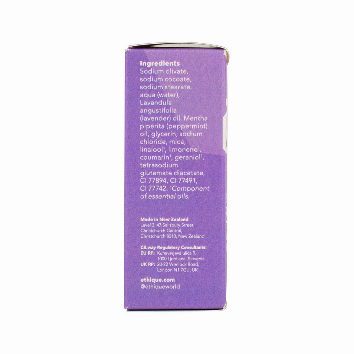 ETHIQUE Solid Bodywash Bar Lavender & Peppermint 120g