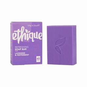 ETHIQUE Solid Bodywash Bar Lavender & Peppermint 120g