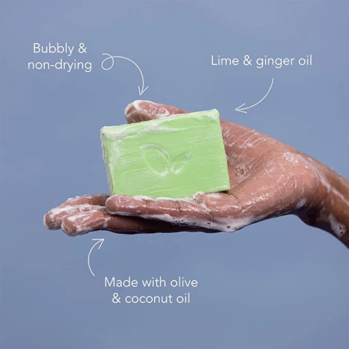 ETHIQUE Solid Bodywash Bar Lime & Ginger 120g