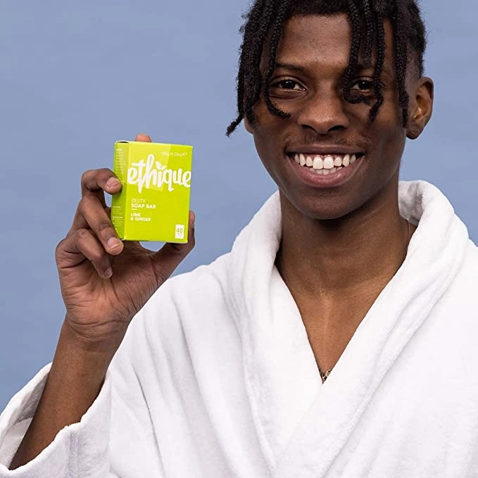 ETHIQUE Solid Bodywash Bar Lime & Ginger 120g