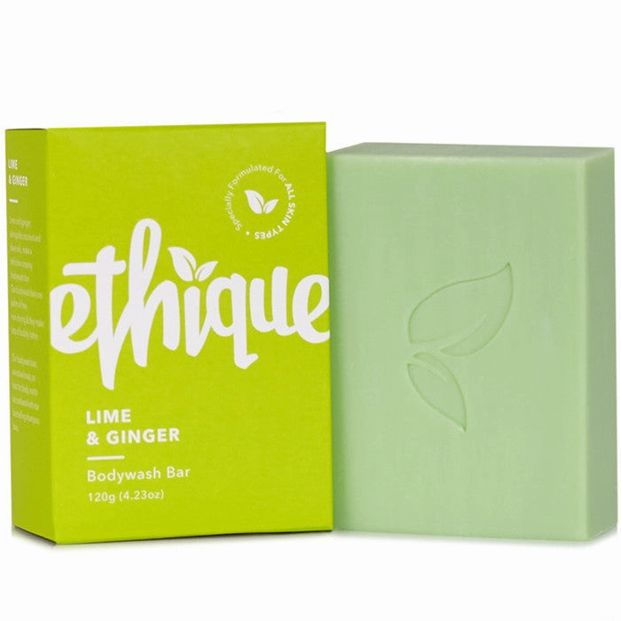 ETHIQUE Solid Bodywash Bar Lime & Ginger 120g