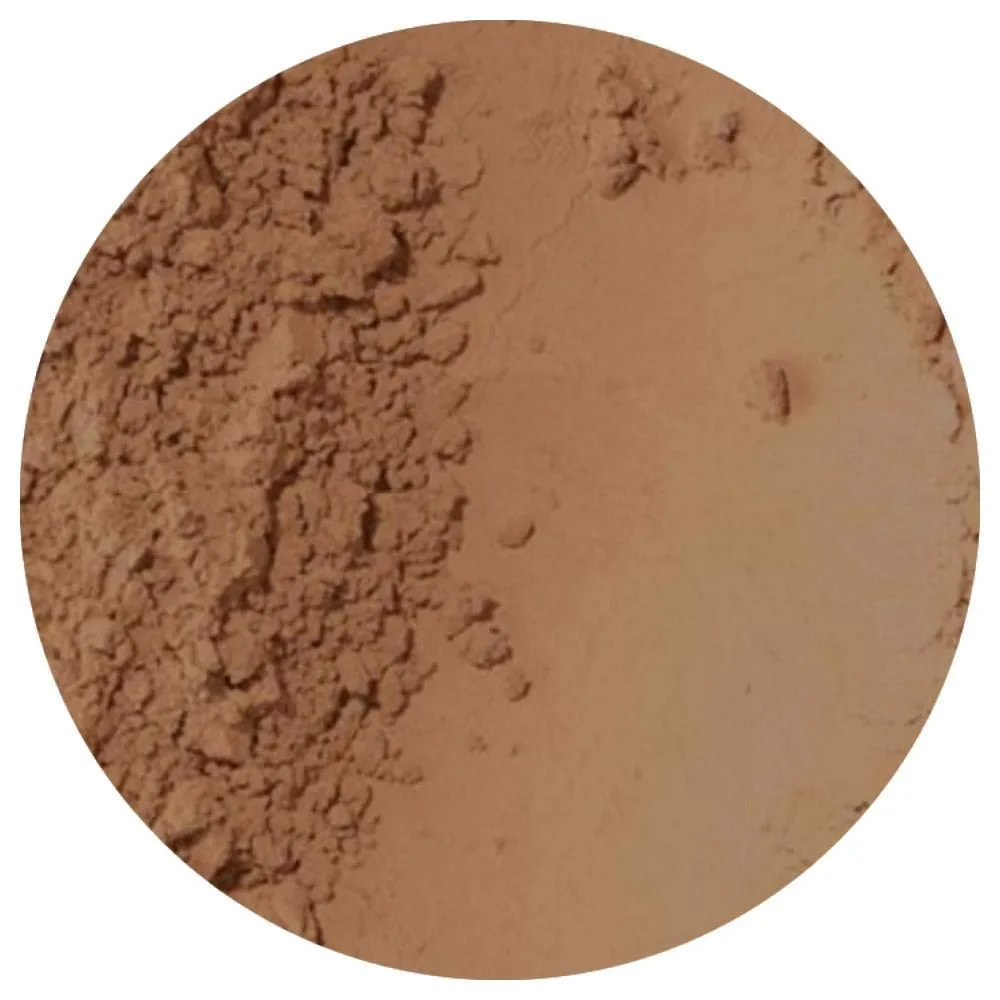 Eyebrow Powder, Organic Vegan 100% Natural, Fill-in Smudge Proof Brow Tint, Made in USA, Auburn