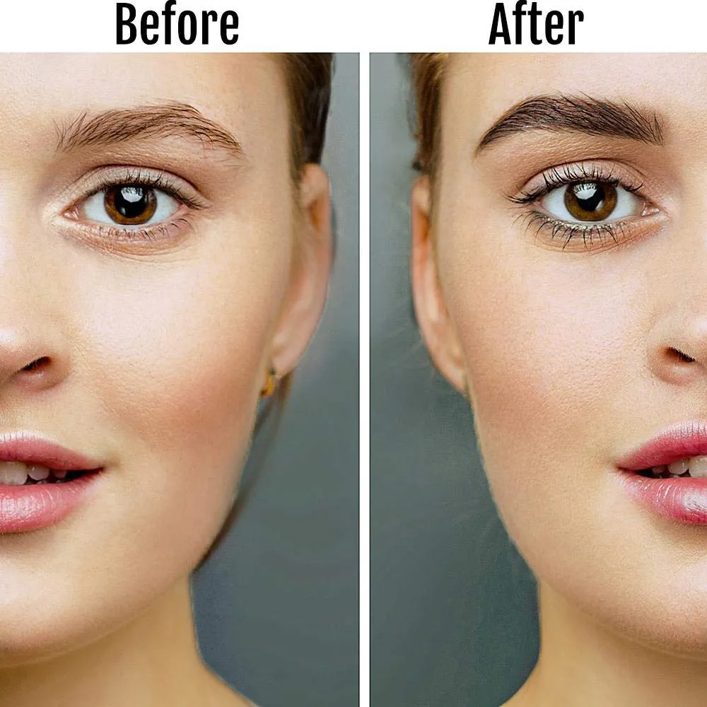 Eyebrow Powder, Organic Vegan 100% Natural, Fill-in Smudge Proof Brow Tint, Made in USA, Auburn