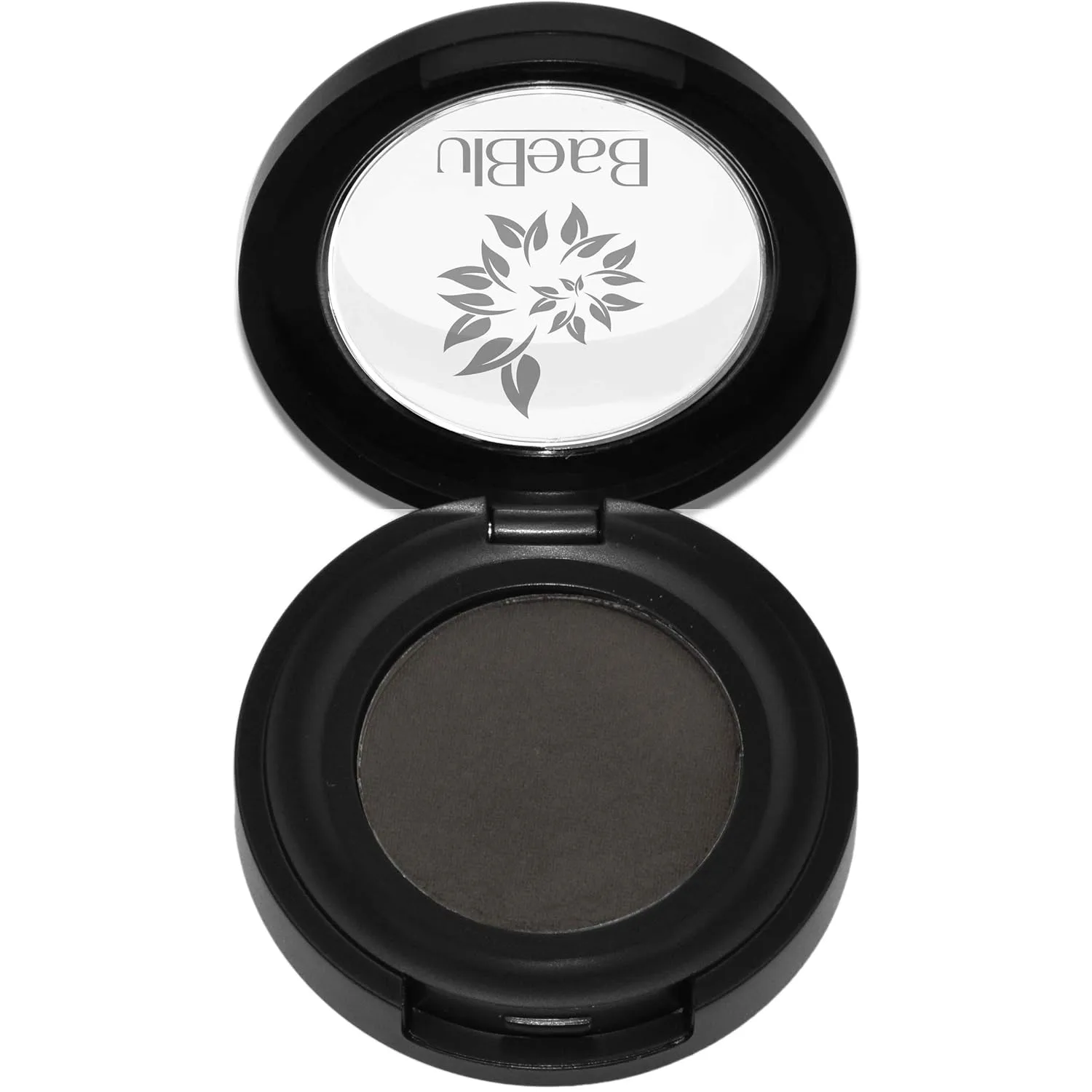 Eyebrow Powder, Organic Vegan 100% Natural, Fill-in Smudge Proof Brow Tint, Made in USA, Charcoal