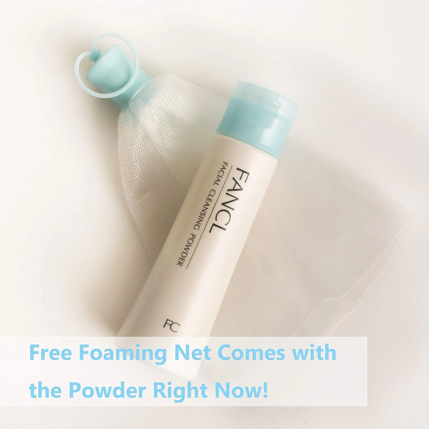 FANCL Facial Cleansing Powder & Foaming Net Set