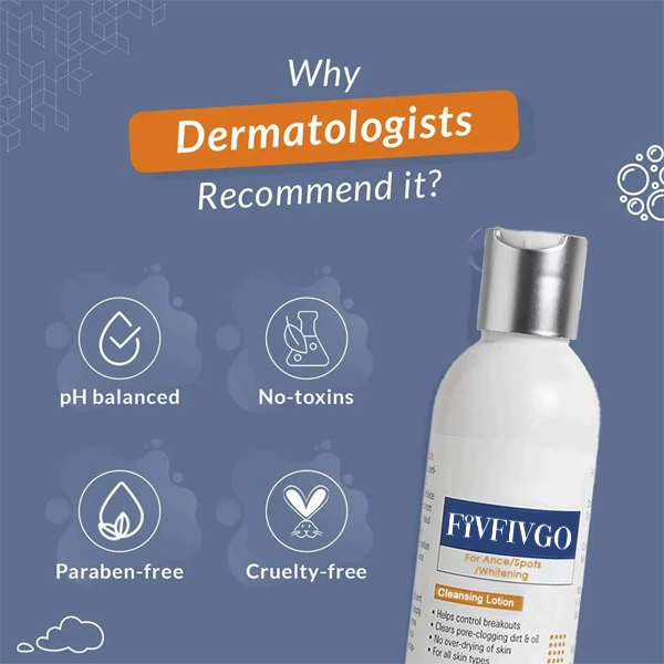 Fivfivgo™ Reinigungslotion für Akne & Pickel & Acanthosis Nigricans