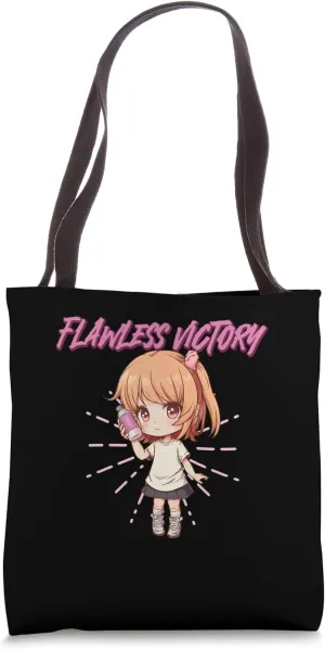 Flawless Victory Banishing Acne One Drop at a Time Makeup Tote Bag