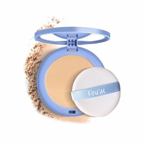 Gagk Matte Perfection Pressed Powder, Polvo Compacto De Maquillaje, Polvo Compacto Perfección Mate, Polvo Compacto Gagk, Lightweight Facial Makeup for Soft Focus (02, Standard size)