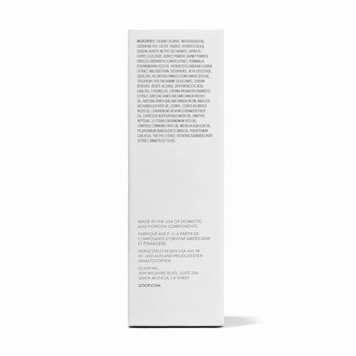 goop Beauty Microderm Body Polish | Exfoliating Body Scrub & Foaming Cleanser for Glowing Skin | Exfoliating Salts and Kakadu Plum Seed Oil for Skin Hydration | Inspired by Microdermabrasion | 6 fl oz