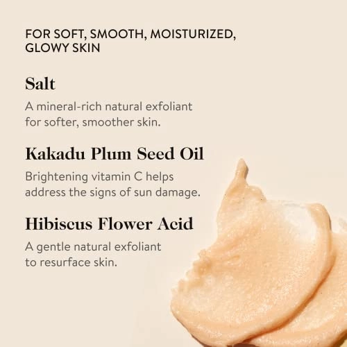 goop Beauty Microderm Body Polish | Exfoliating Body Scrub & Foaming Cleanser for Glowing Skin | Exfoliating Salts and Kakadu Plum Seed Oil for Skin Hydration | Inspired by Microdermabrasion | 6 fl oz