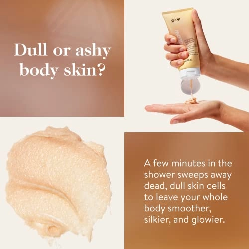 goop Beauty Microderm Body Polish | Exfoliating Body Scrub & Foaming Cleanser for Glowing Skin | Exfoliating Salts and Kakadu Plum Seed Oil for Skin Hydration | Inspired by Microdermabrasion | 6 fl oz