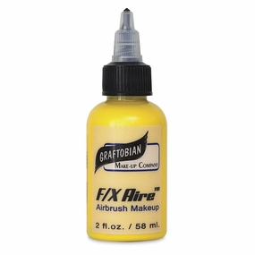 Graftobian F/X Aire Airbrush Make-Up - Neon Yellow 2oz
