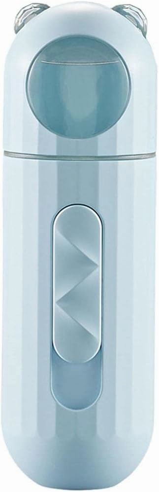 Handheld Facial Mister Humidifier Low Noise Facial Steam Makeup Handy Mini Mister, USB Rechargeable Mist Sprayer, 30ml Visual Water Tank Moisturizing&Hydrating