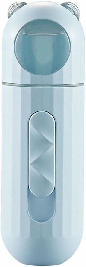Handheld Facial Mister Humidifier Low Noise Facial Steam Makeup Handy Mini Mister, USB Rechargeable Mist Sprayer, 30ml Visual Water Tank Moisturizing&Hydrating
