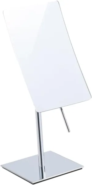 Happyyami 3X Magnified Smart Makeup Mirror Rotating Desk Mirror for Bathroom Bedroom