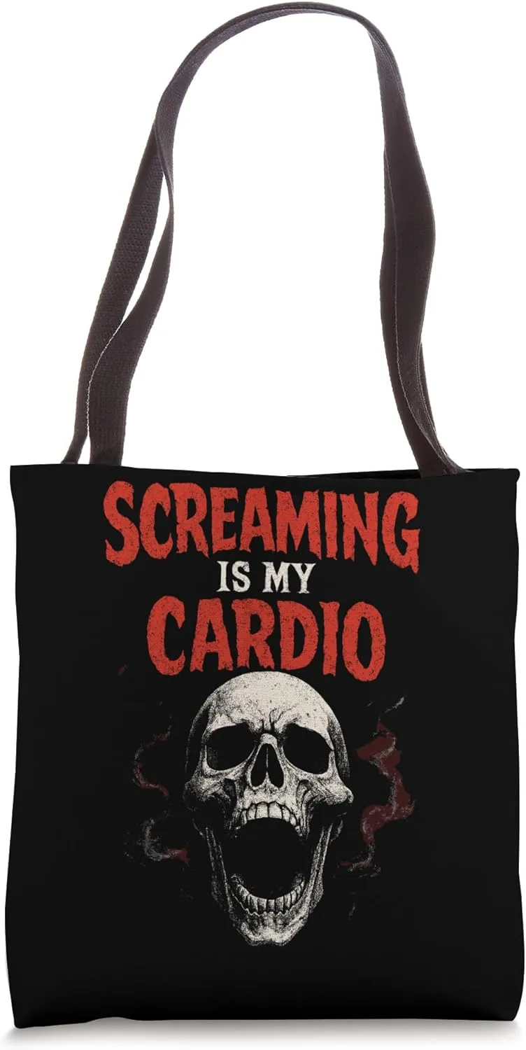 Haunted House Actor Scare Squad Horror Crew Spooky Season Tote Bag