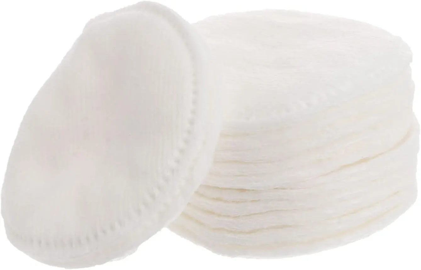 Homoyoyo Facial Cotton Pads 300 Pcs Thickened Makeup Removal Rounds for Daily Care