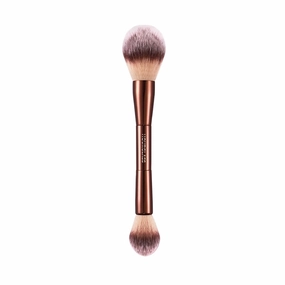 Hourglass Double-ended Makeup Brush Powder Blusher Brush Soft Wool Fiber Strong Grasping Powder Hourglass Brushes Makeup Tools