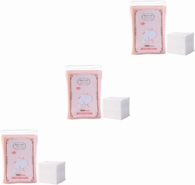 Housoutil 3000pcs Ultra-Thin Makeup Cotton Pads Soft Disposable Facial Remover Cotton for Makeup Removal Skin Care Lightweight for Home Salon Use