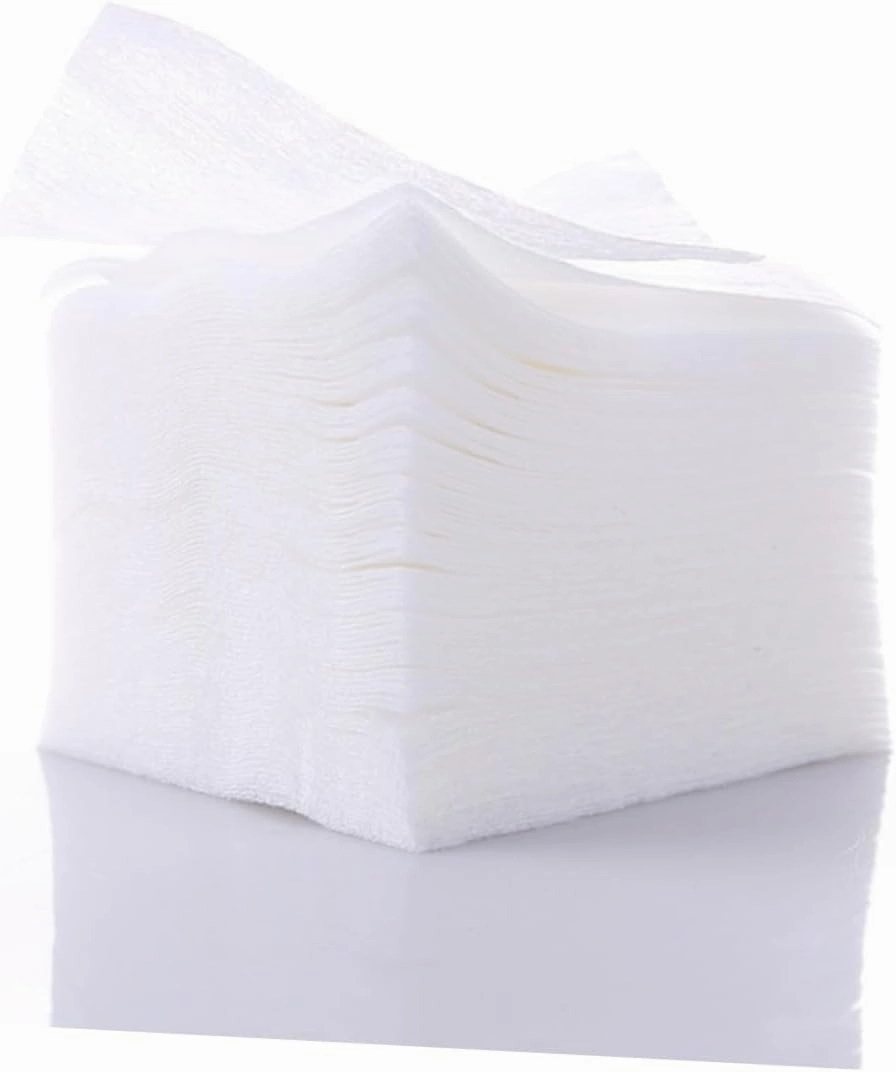 Housoutil 3000pcs Ultra-Thin Makeup Cotton Pads Soft Disposable Facial Remover Cotton for Makeup Removal Skin Care Lightweight for Home Salon Use