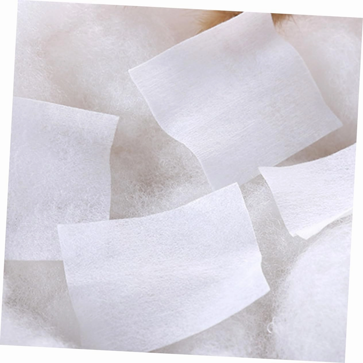 Housoutil 3000pcs Ultra-Thin Makeup Cotton Pads Soft Disposable Facial Remover Cotton for Makeup Removal Skin Care Lightweight for Home Salon Use