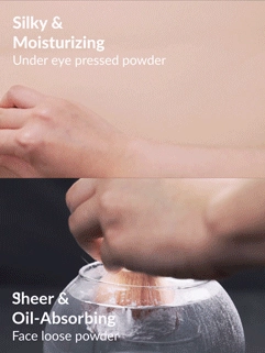 Insta-Ready Face & Under Eye Setting Powder Duo - Toasted Almond