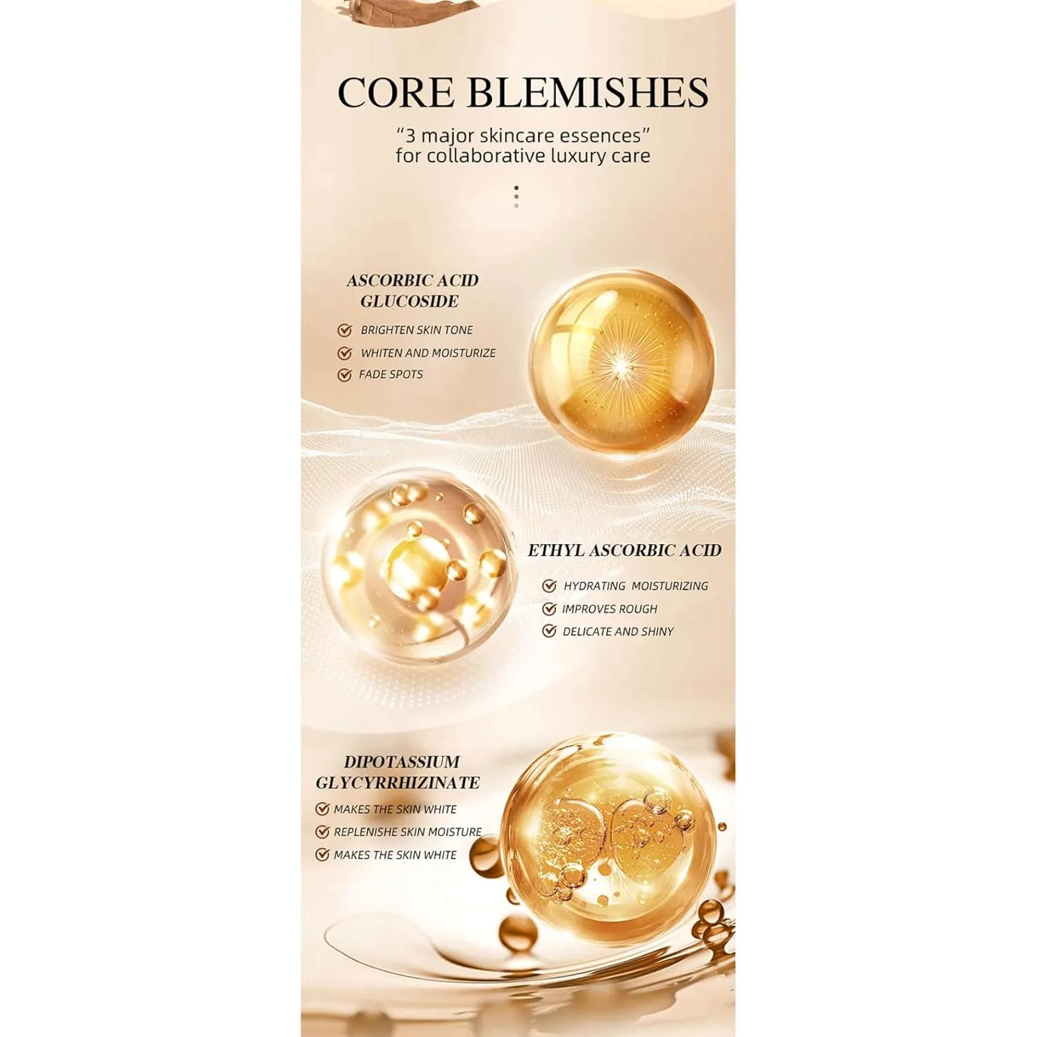 Instant Glow Brightening Facial Mask 1 Piece Hydrating Moisturizing for Women Girls Skin Care Rejuvenating Radiance Brown One Size