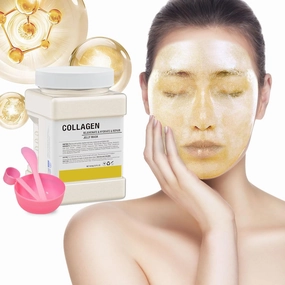 Jelly Mask Powder for Facials Professional - Collagen Firming & Moisturizing Face Mask Skin Care, Hydrojelly Mask, Peel Off Jelly Masks for DIY Spa 23 Fl Oz
