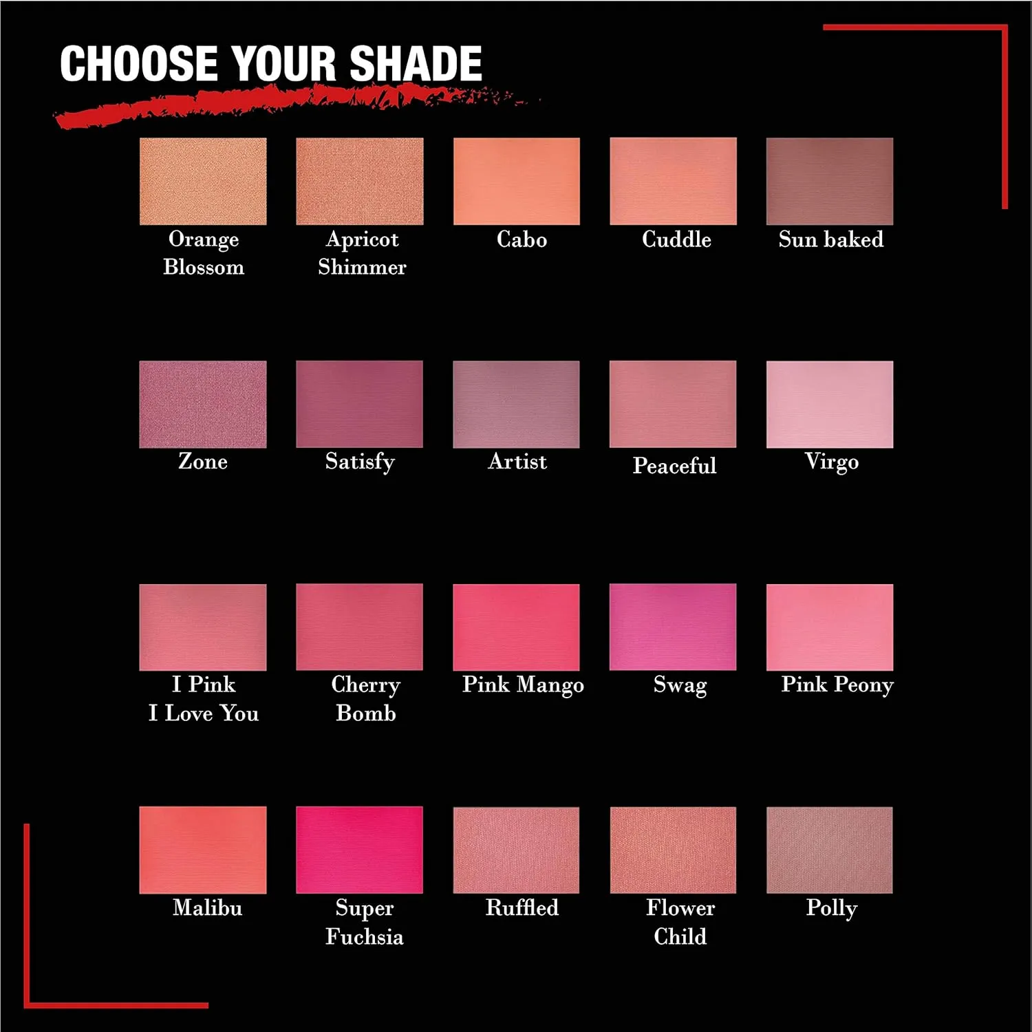 Jolie Blush Perfect Pressed Cheek Color, Highly Pigmented Long-Lasting Intense Color, Picture Perfect Finish, (Swag)