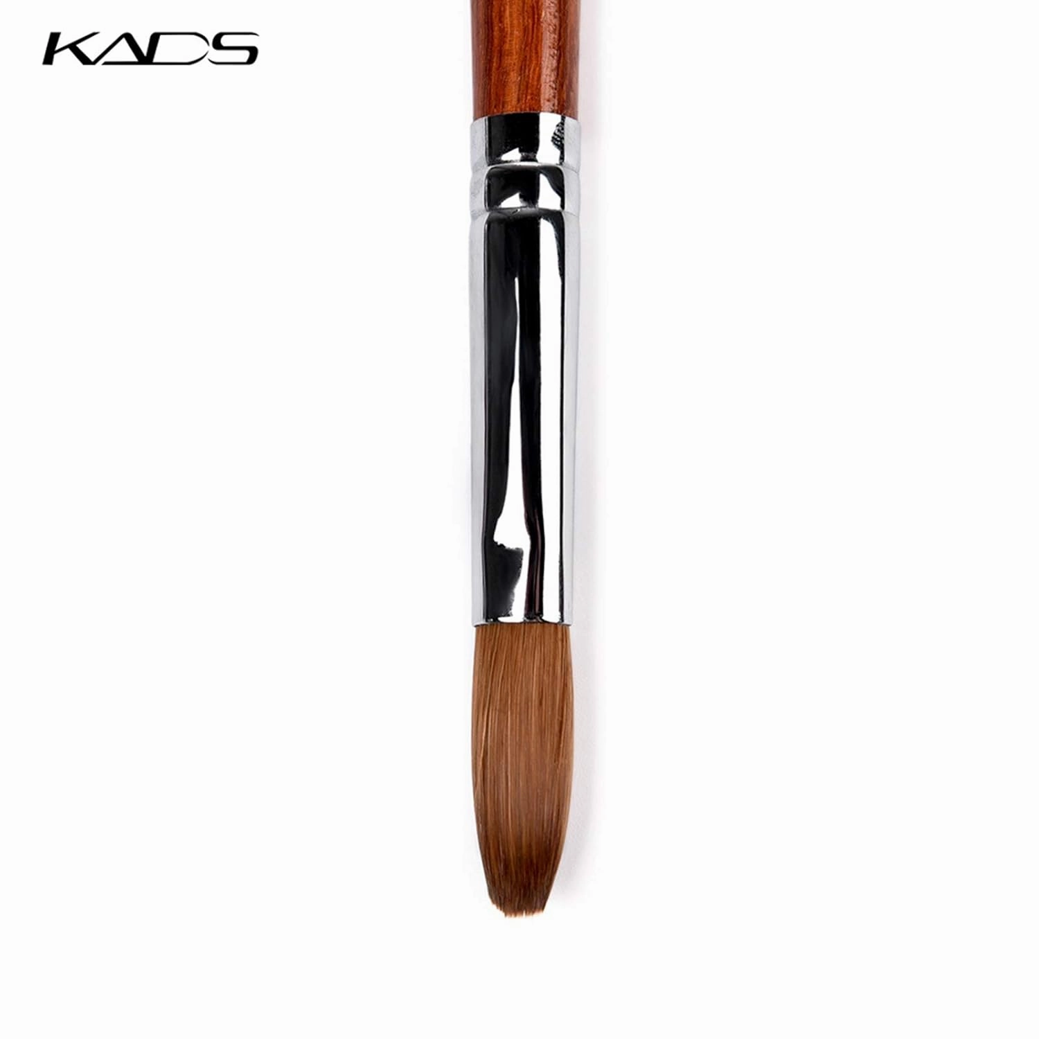 KADS Kolinsky Sable Acrylic Nail Art Brush Red Wood Pen Nail Brush for Nail Art Manicure Tool (14#)