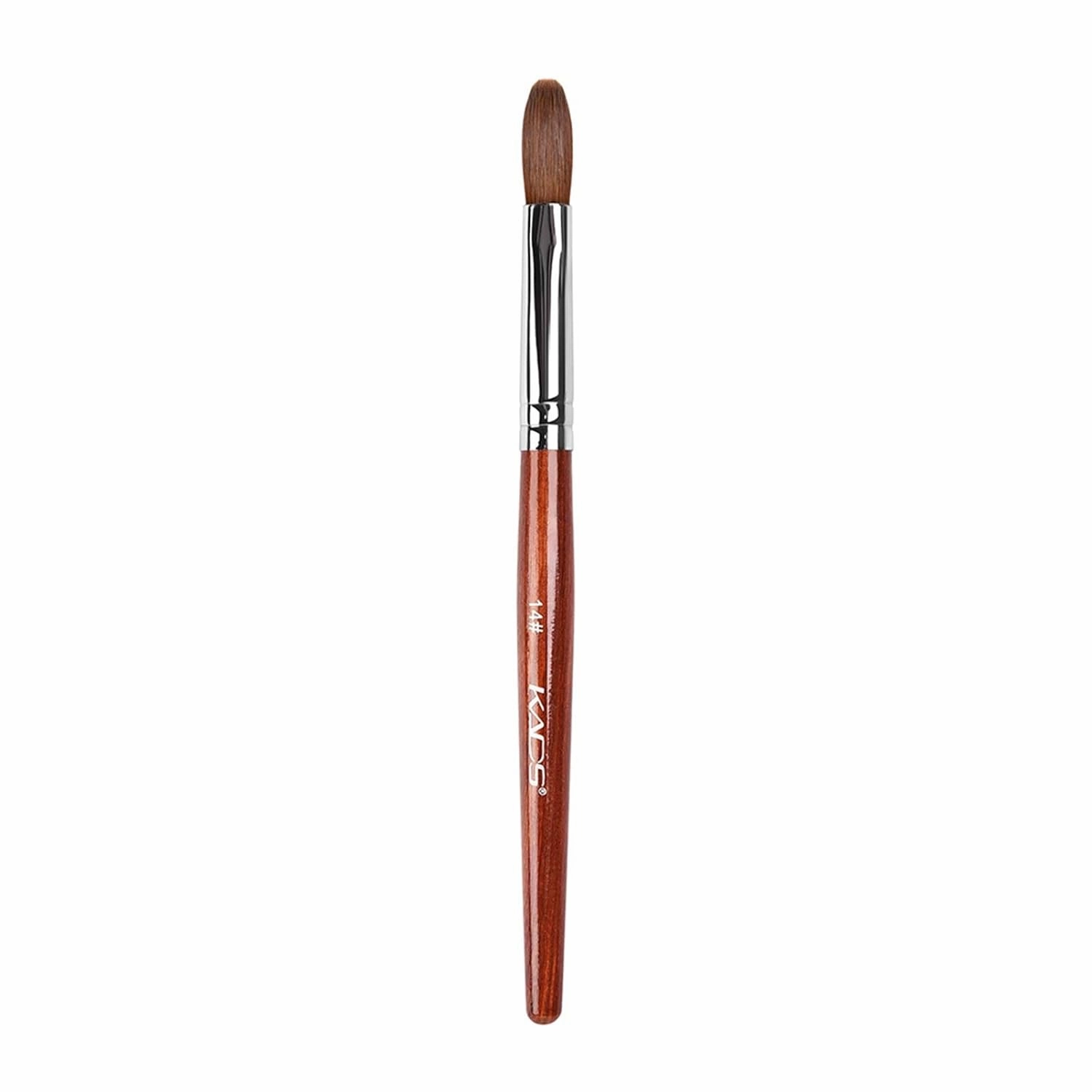 KADS Kolinsky Sable Acrylic Nail Art Brush Red Wood Pen Nail Brush for Nail Art Manicure Tool (14#)