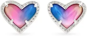 Kendra Scott Ari Heart Stud Earrings for Women, Fashion Jewelry