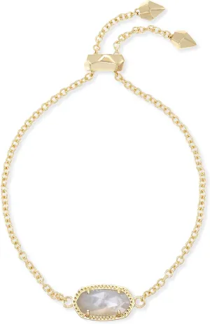 Kendra Scott Elaina Adjustable Chain Bracelet for Women, Fashion Jewelry, Gold-Plated