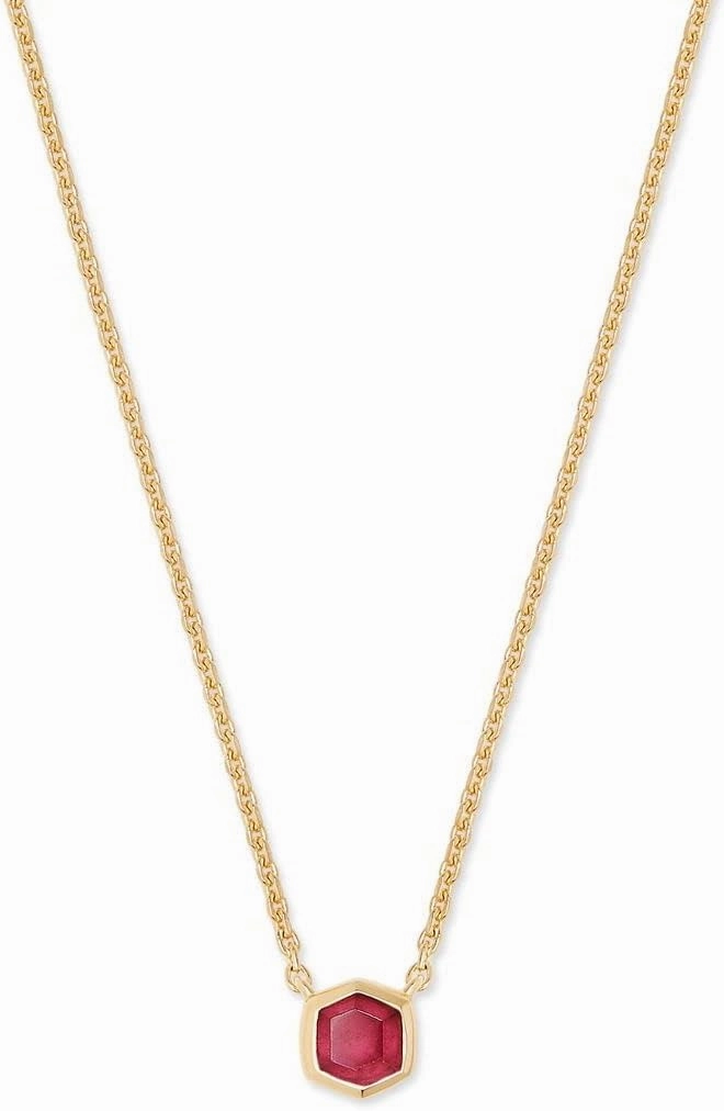 Kendra Scott Davie Pendant Necklace in Sterling Silver, Fine Jewelry for Women