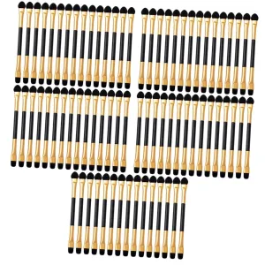 KESYOO 15-Piece Makeup Brush Set with Double-Sided Eyeshadow Applicators and Makeup Sponges for Application Essential Tools for Womens Makeup Routine