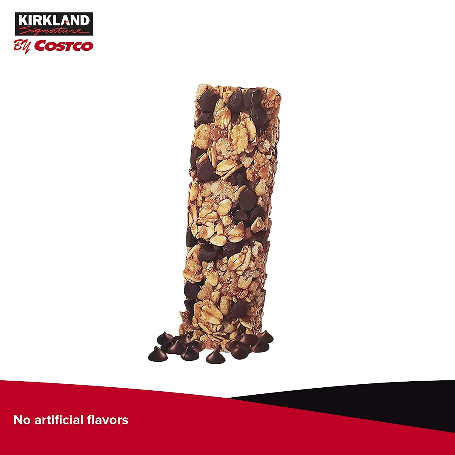 Kirkland Signature Soft & Chewy Chocolate Chips Granola Bars, 54.4 oz