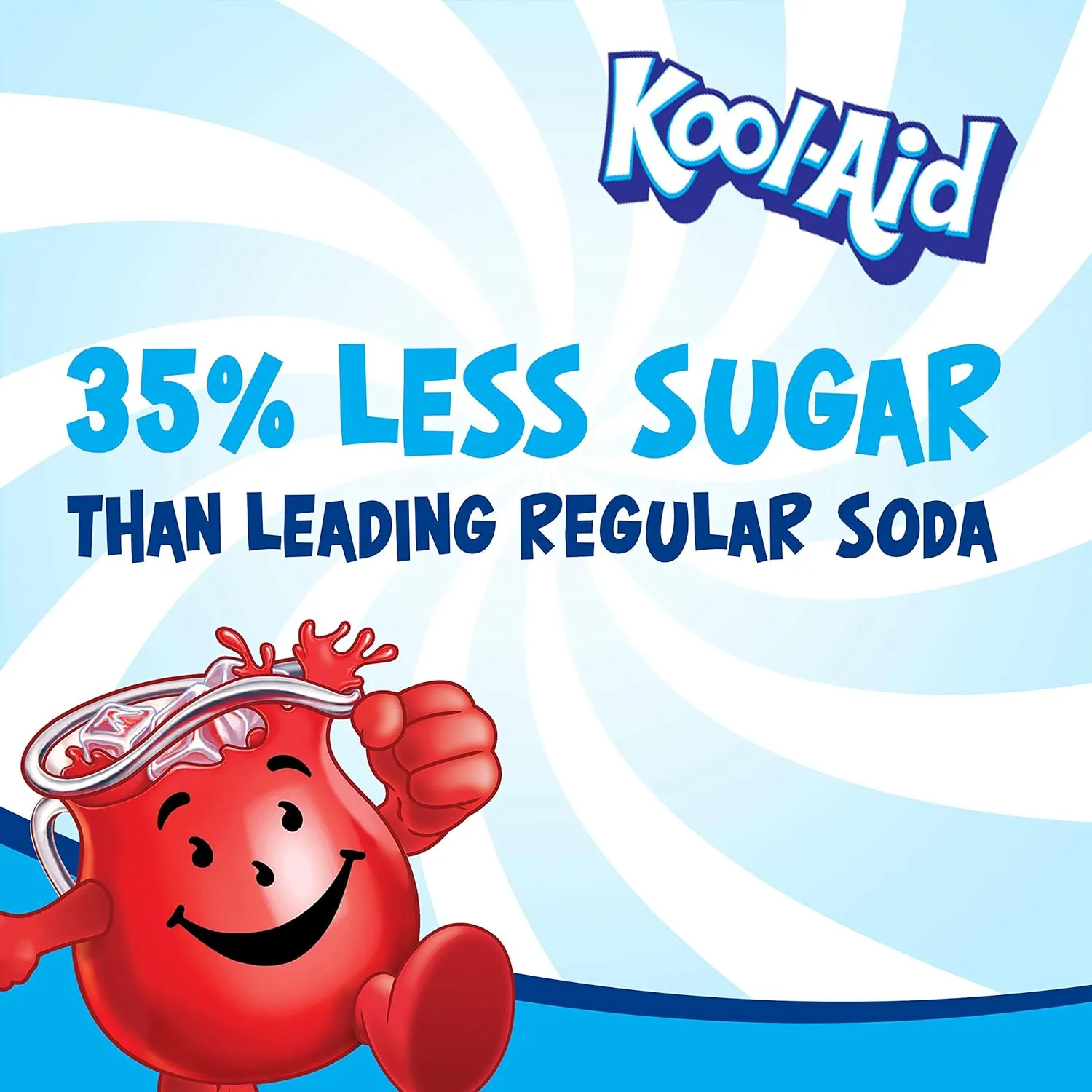 Kool-Aid Sugar-Sweetened Summer Blast Tropical Punch Artificially Flavored Powdered Soft Drink Mix (19 oz Canister) (Pack of 4)